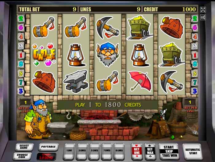 азартные игры игровые автоматы гном