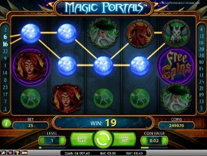 Магические Порталы играть на деньги онлайн